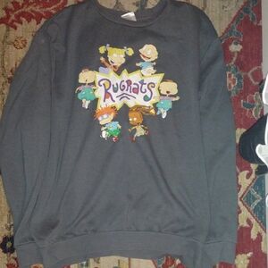 Nickelodeon Rugrats Gray Sweater